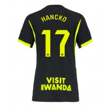 Atletico Madrid David Hancko #17 Bortatröja Dam 2026-27 Korta ärmar